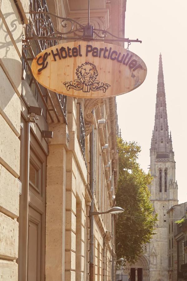L'Apparthotel Particulier Bordeaux Exteriör bild